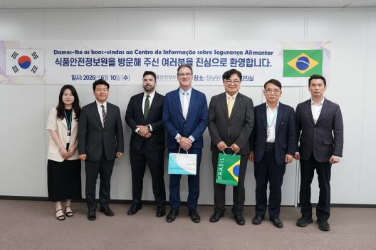 브라질 농축산부 정보기술 차관보, 주한 브라질 대사관 농무담당관 정보원 방문_사진